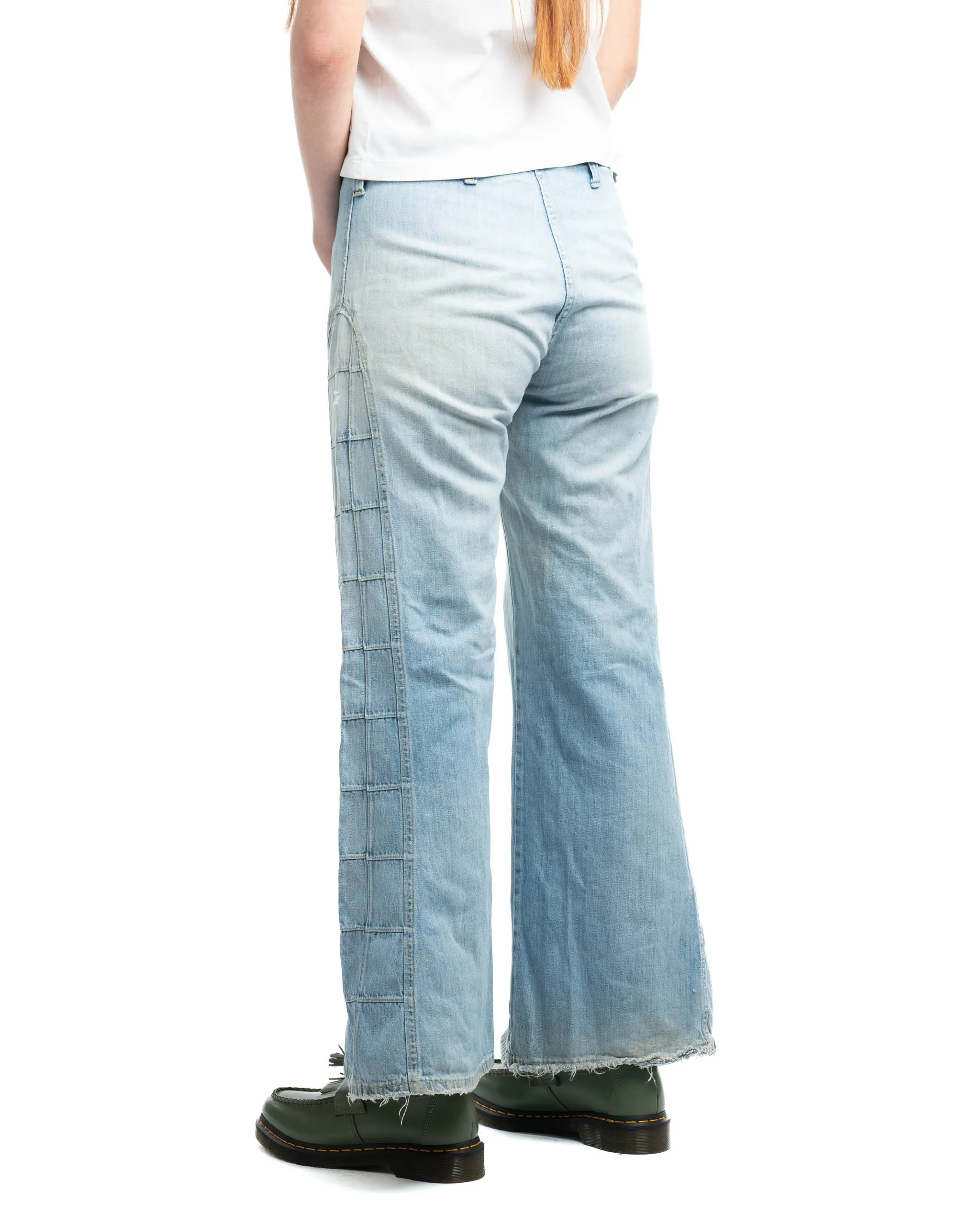 70’s Patchwork Denim Flares - 32”x 31”