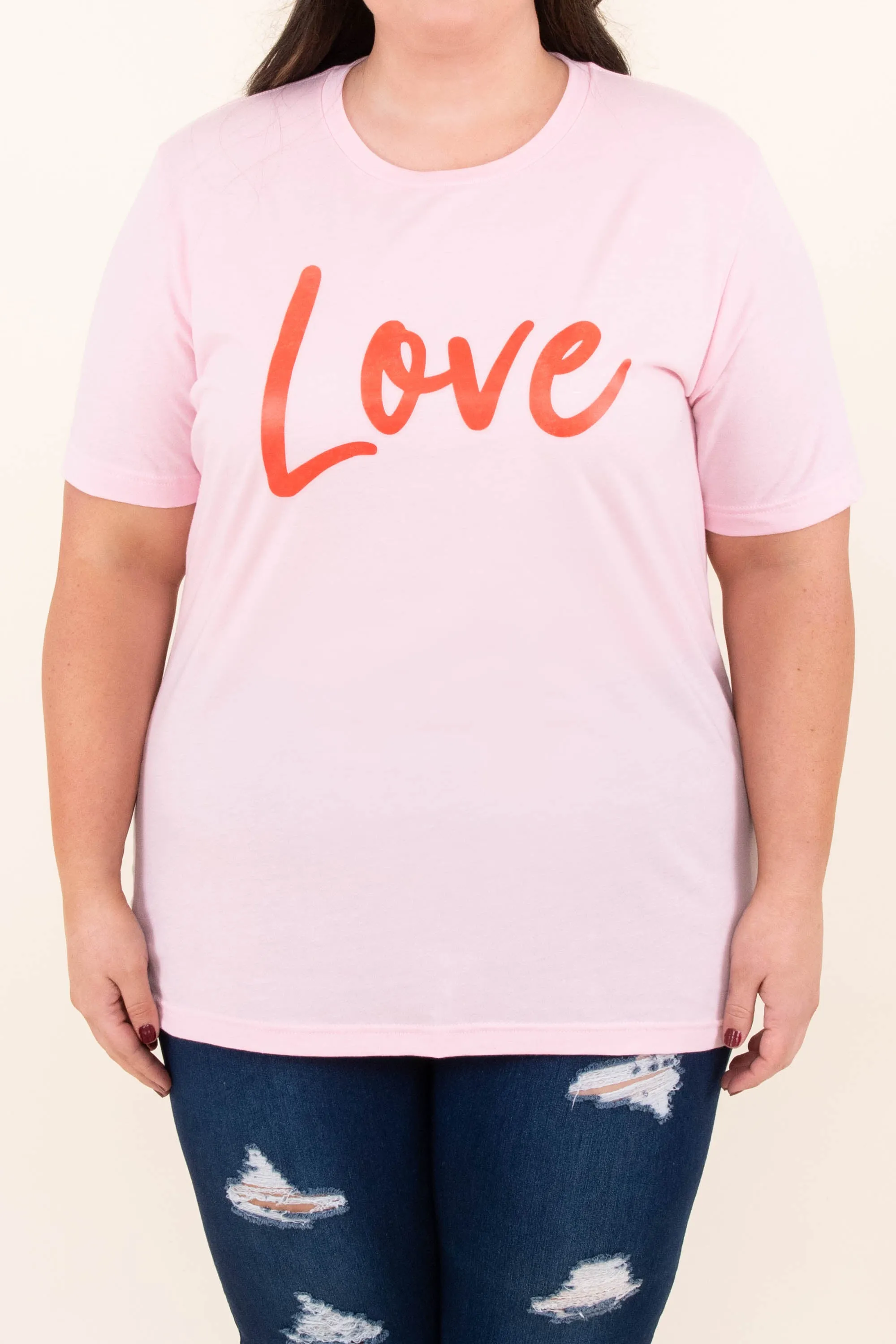 A Day For Love Tee, Pink