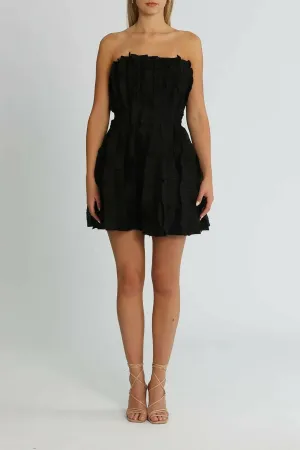 Aje Hybrid Mini Dress in Black