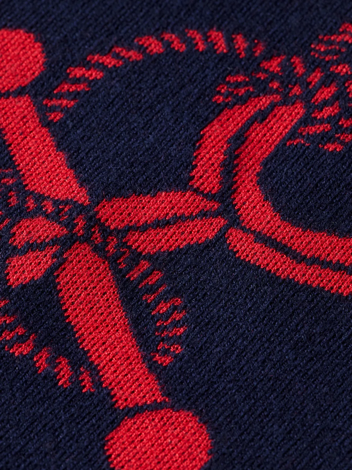 Anchor Jacquard Pullover