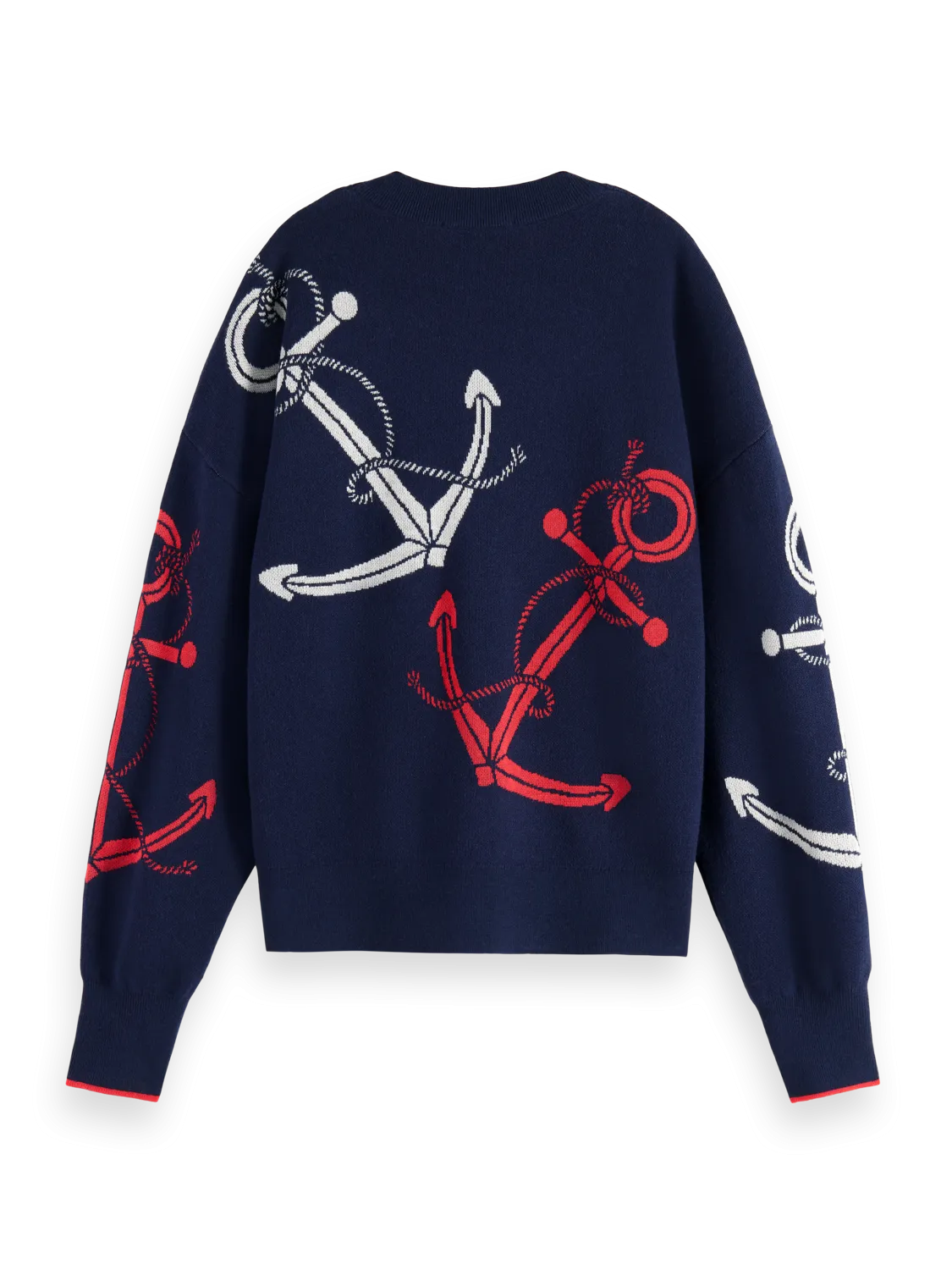 Anchor Jacquard Pullover