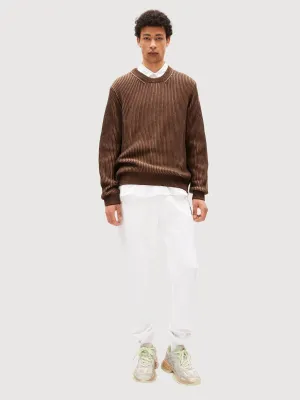 Andraas Sweater Earth-cinnamon dust | Armedangels