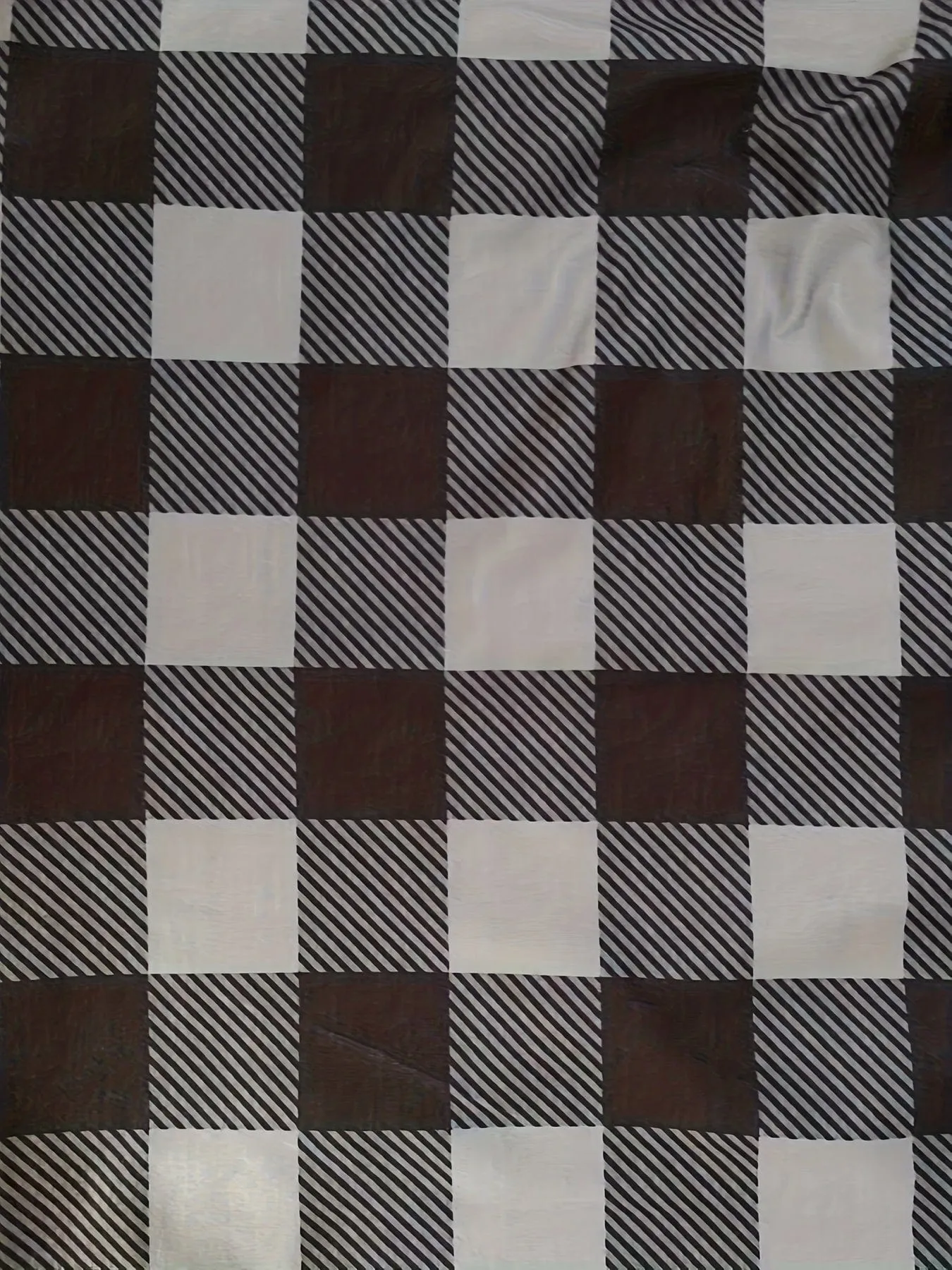 Black and Blue Plaid Shirt