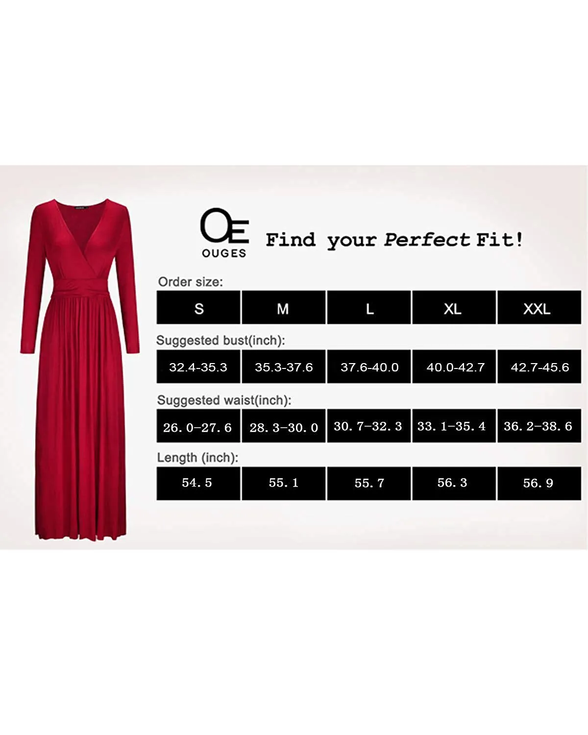 Blue White Red Ladies Summer Casual V Neck Short Long Sleeve Floral Pattern Wrap Ladies Maxi Long Dress with Pockets - OUGES