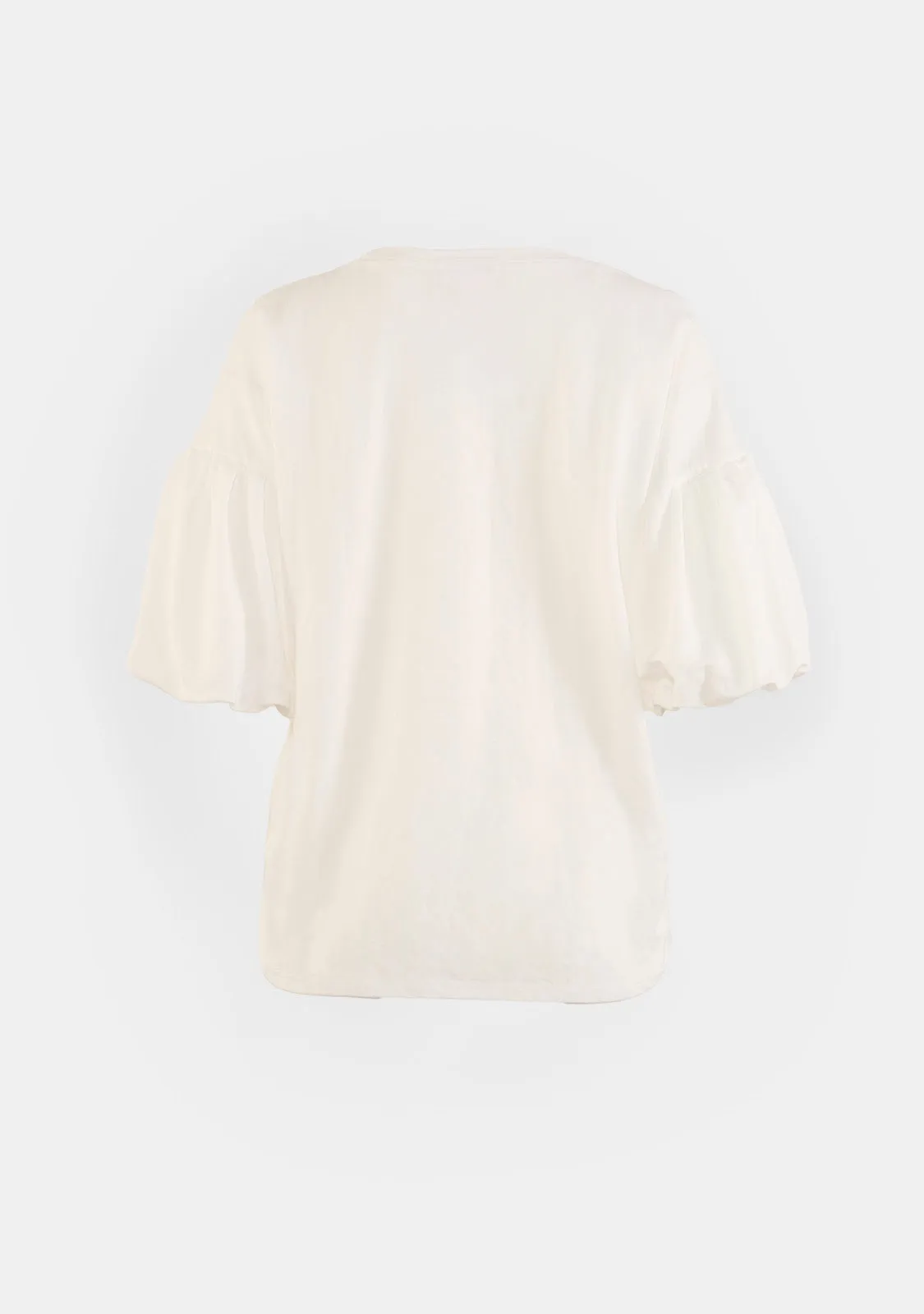 Bubble Sleeve T-Shirt