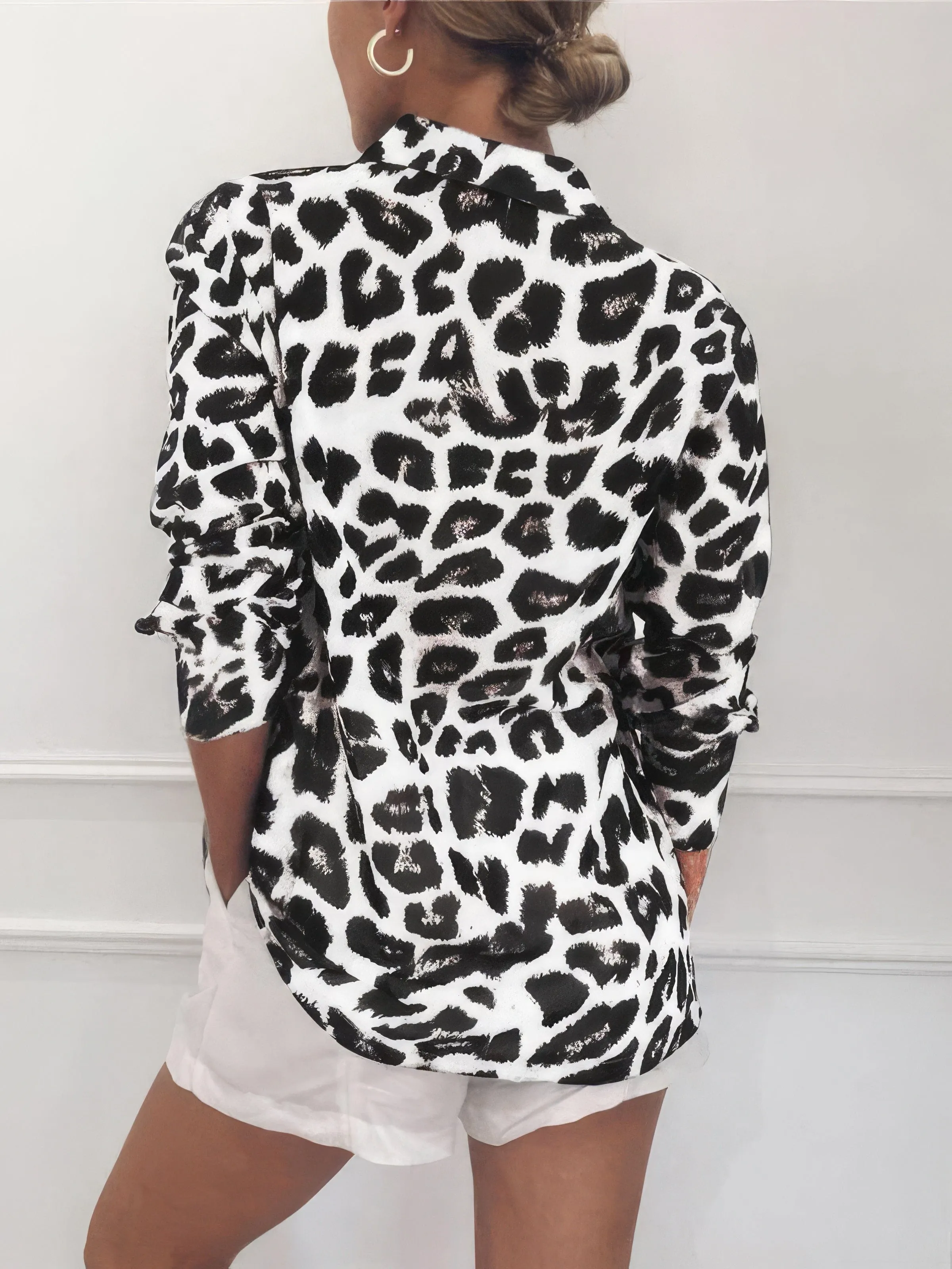 Casual Leopard Shirt
