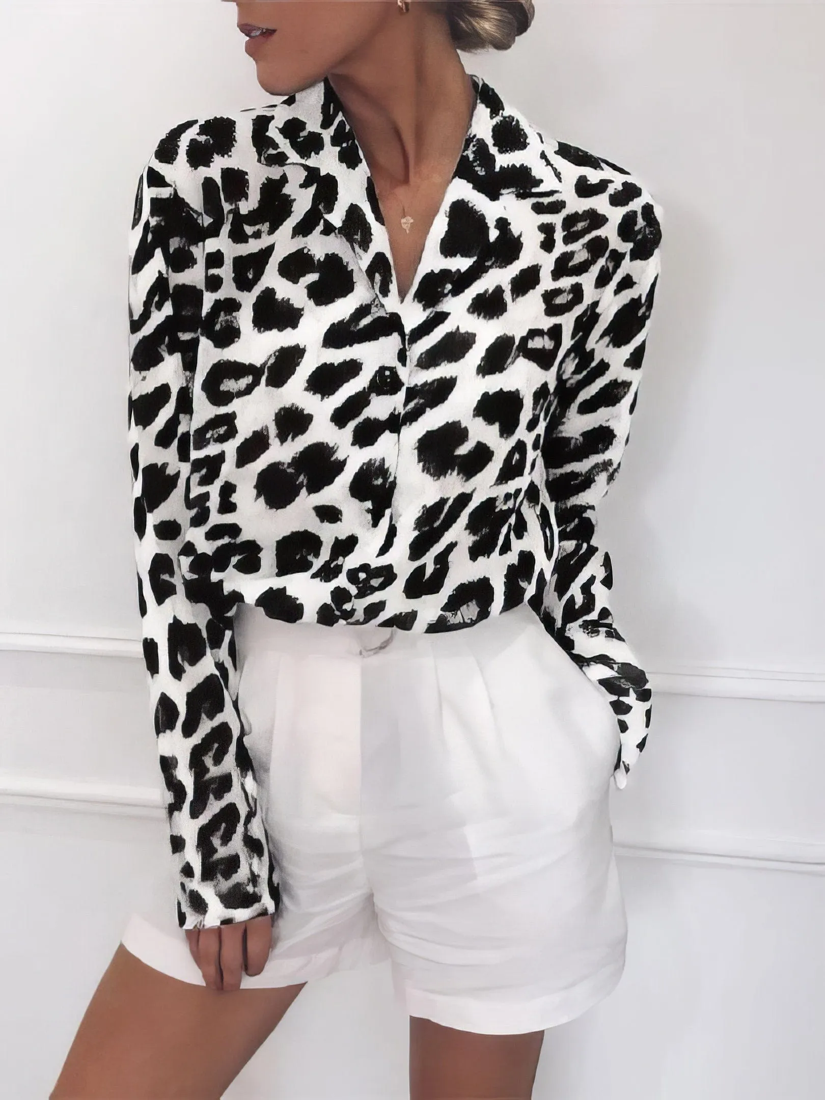 Casual Leopard Shirt