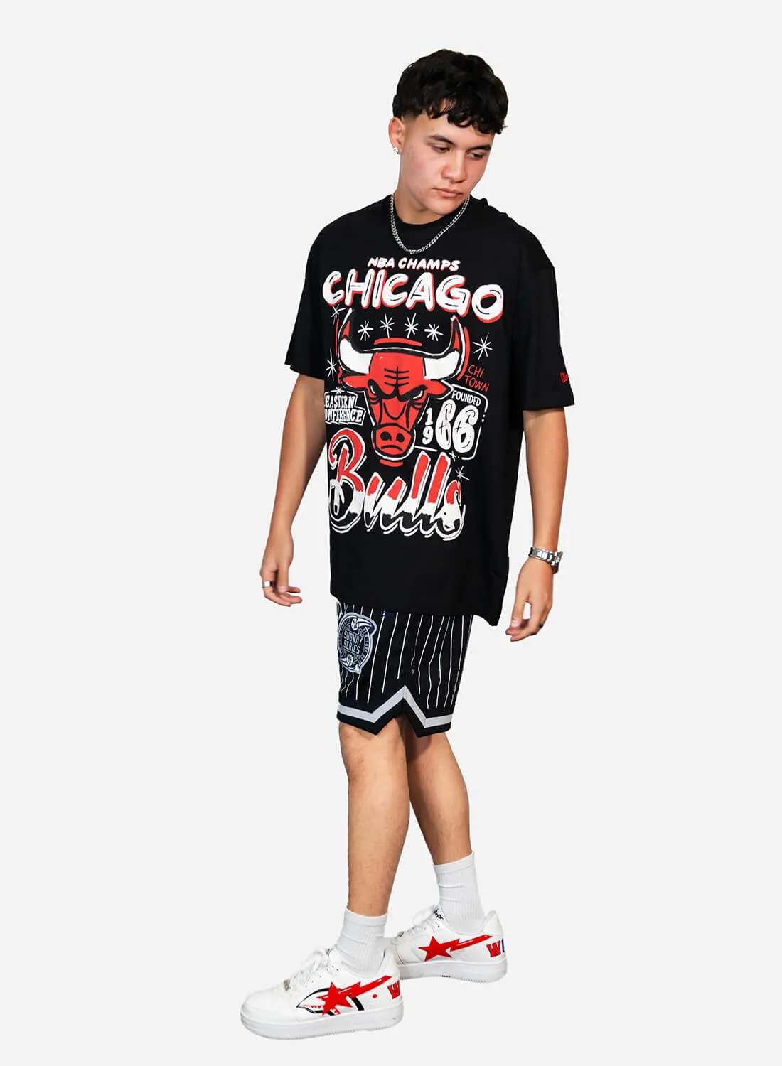 Chicago Bulls NBA Champs Oversized T-Shirt