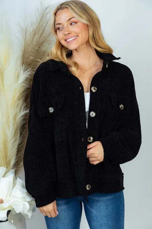 Cozy Chenille Shacket