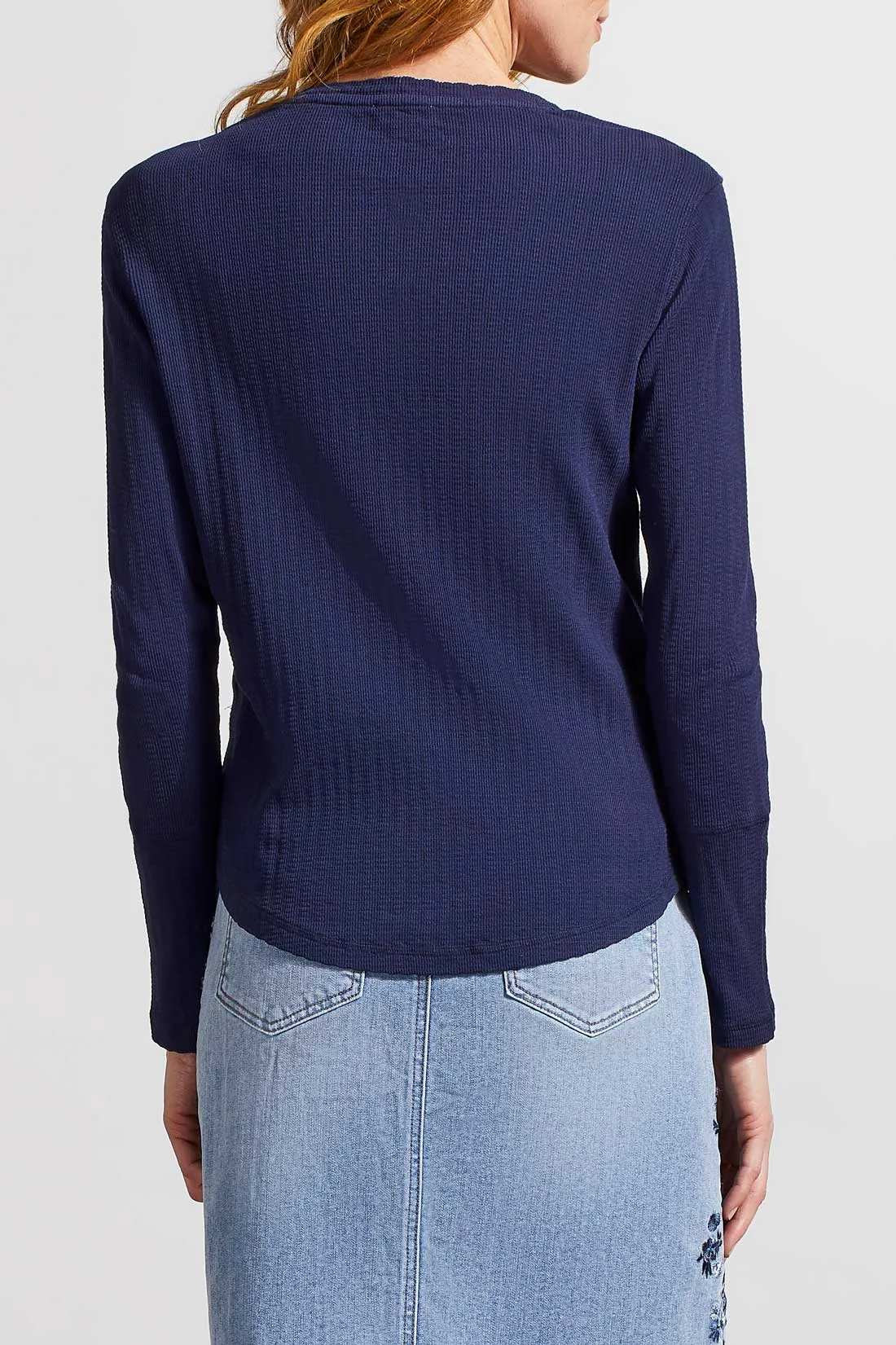Embroidered Button Up Top