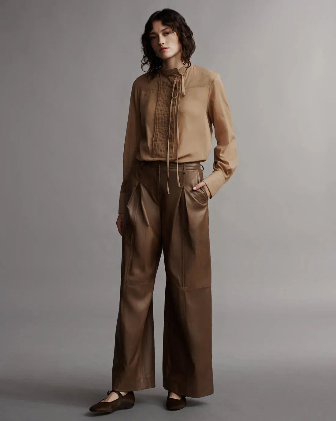 Gabriel Shirt in Bronzed