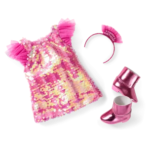 Happy Birthday to You Outfit for 18-inch Dolls