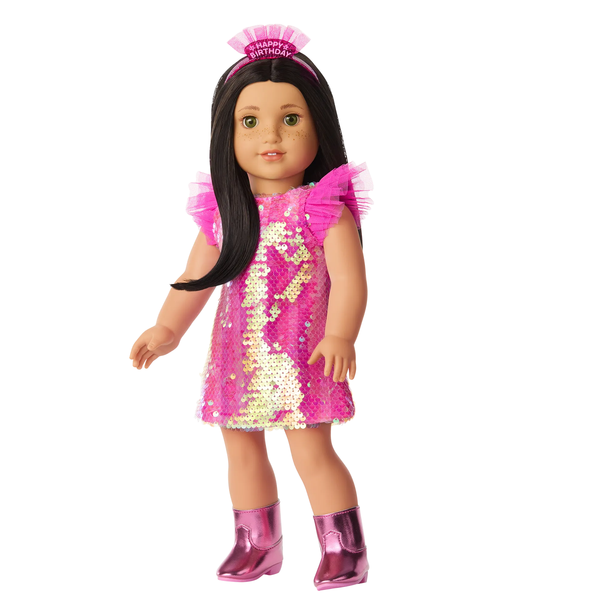 Happy Birthday to You Outfit for 18-inch Dolls