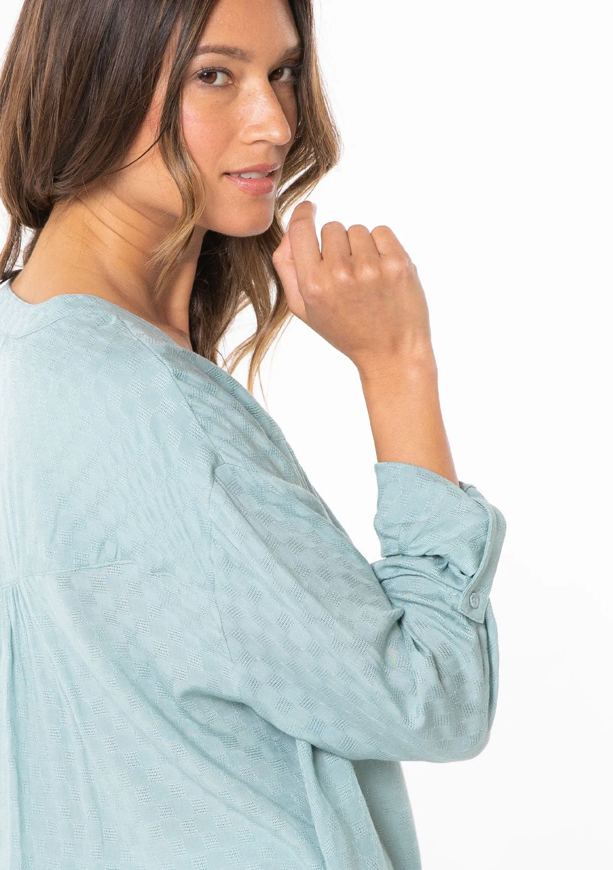 Keep Cool Jacquard Blouse