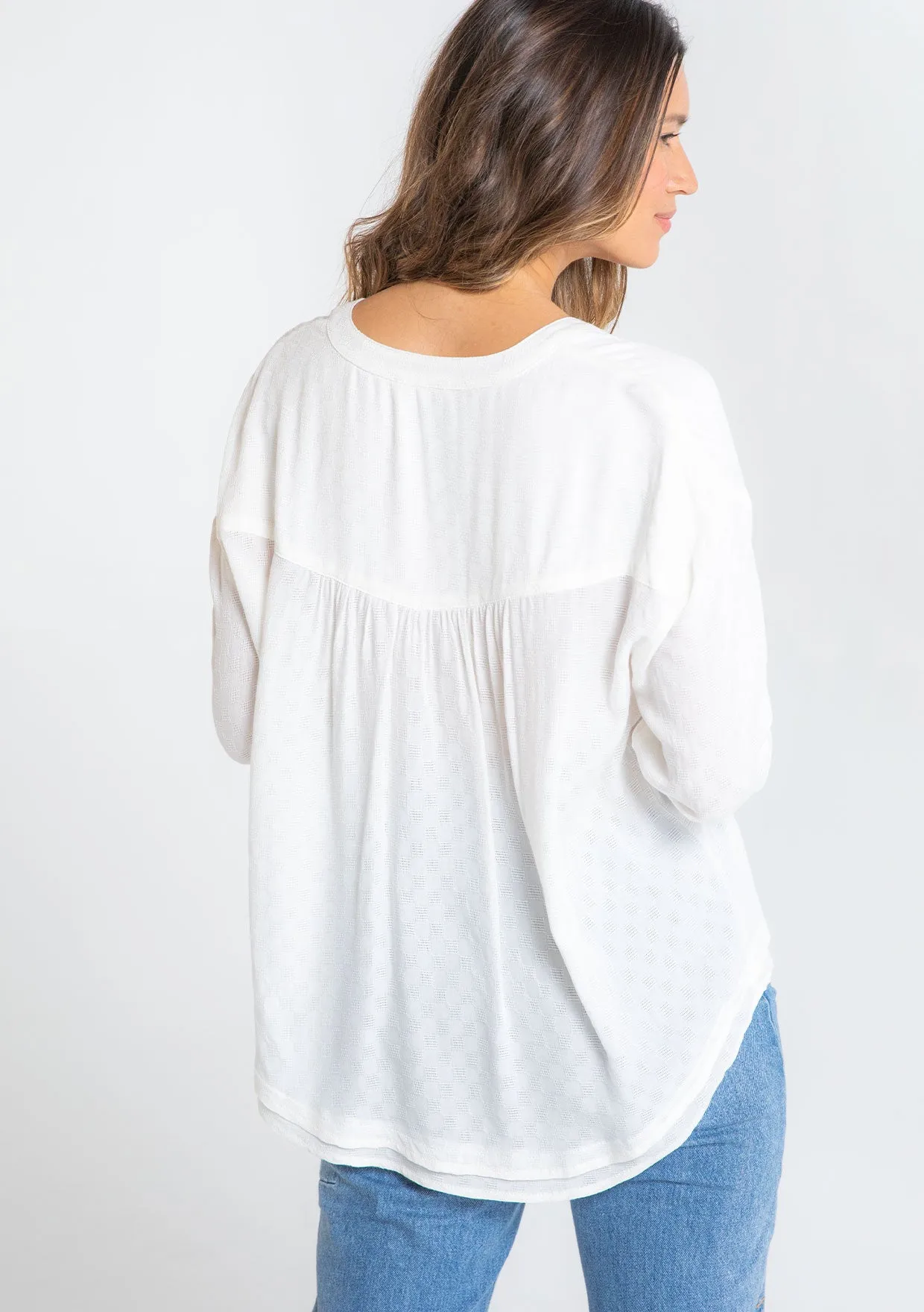 Keep Cool Jacquard Blouse