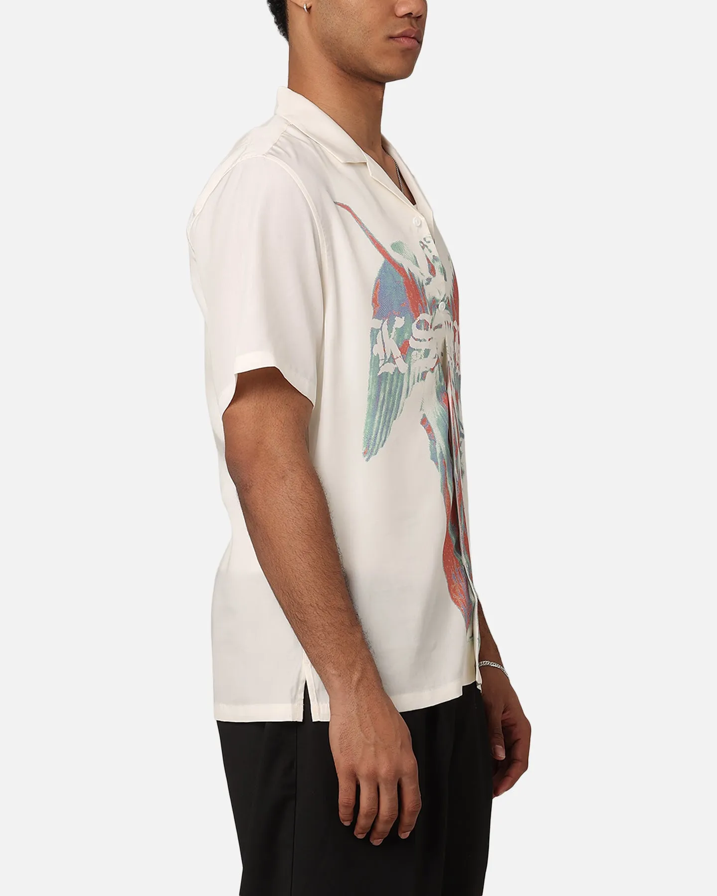 Ksubi Angelik Resort Button Up Shirt White