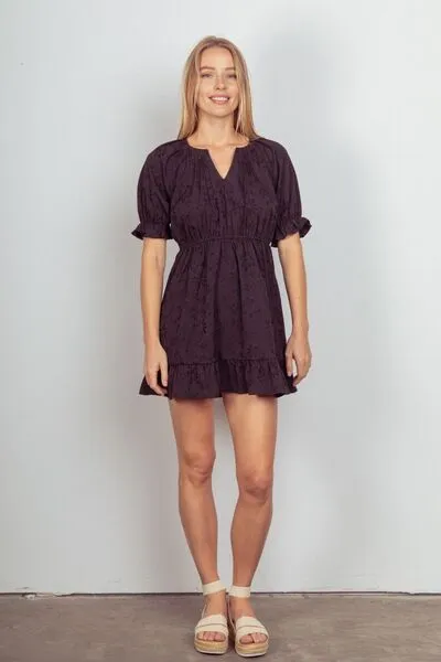 Lea Ruffled Mini Dress