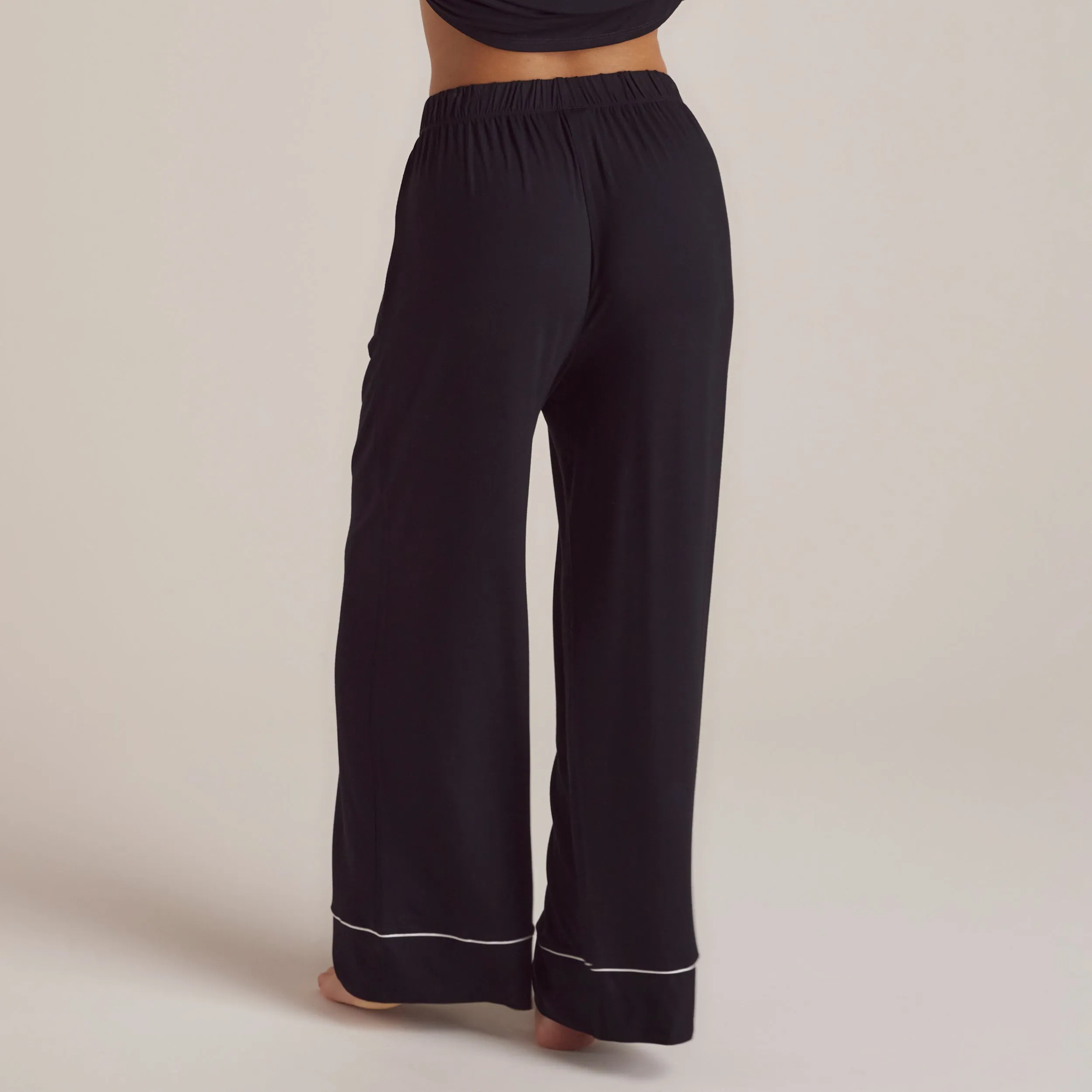 Modal Pajama Pants - Black