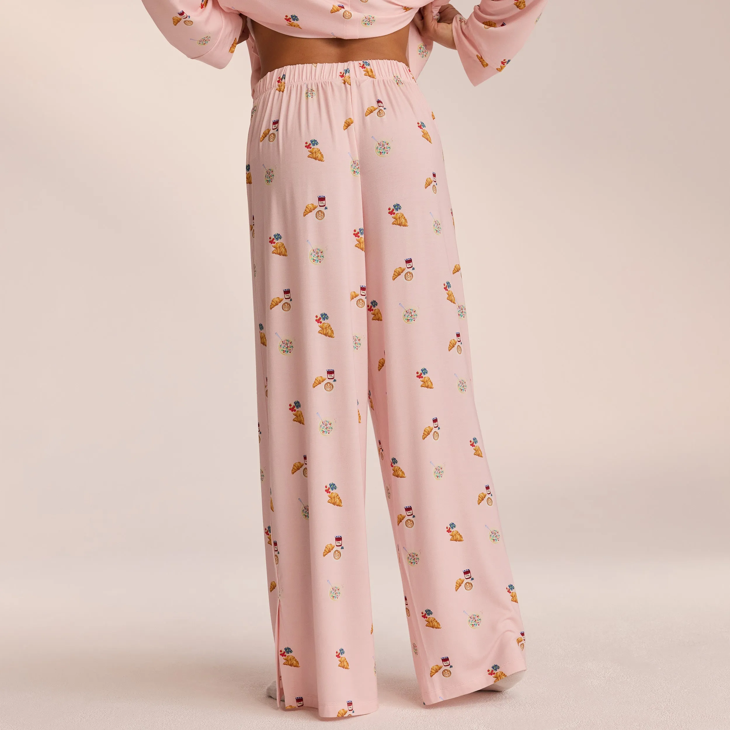 Modal Pajama Pants - Pink