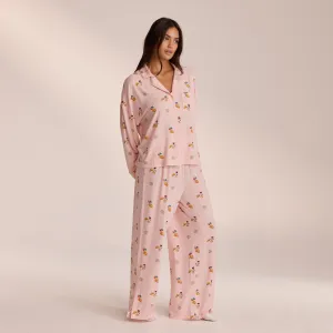 Modal Pajama Pants - Pink