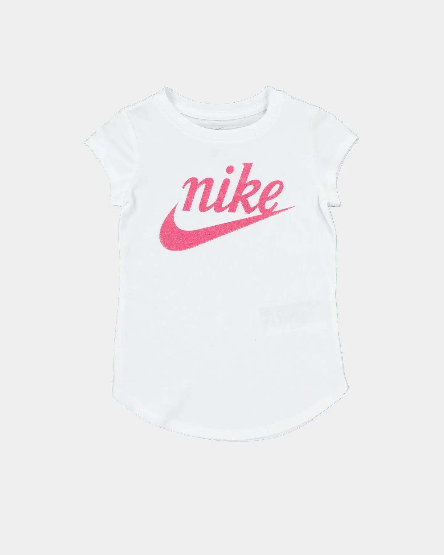 Nike Kids' Script Futura Short Sleeve T-Shirt White
