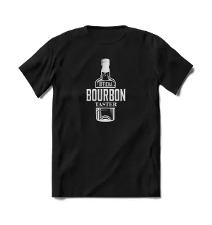 Official Bourbon Taster Black Short Sleeve T-Shirt