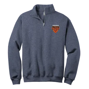 Pennsauken Pilots NuBlend 1/4-Zip Cadet Collar Sweatshirt