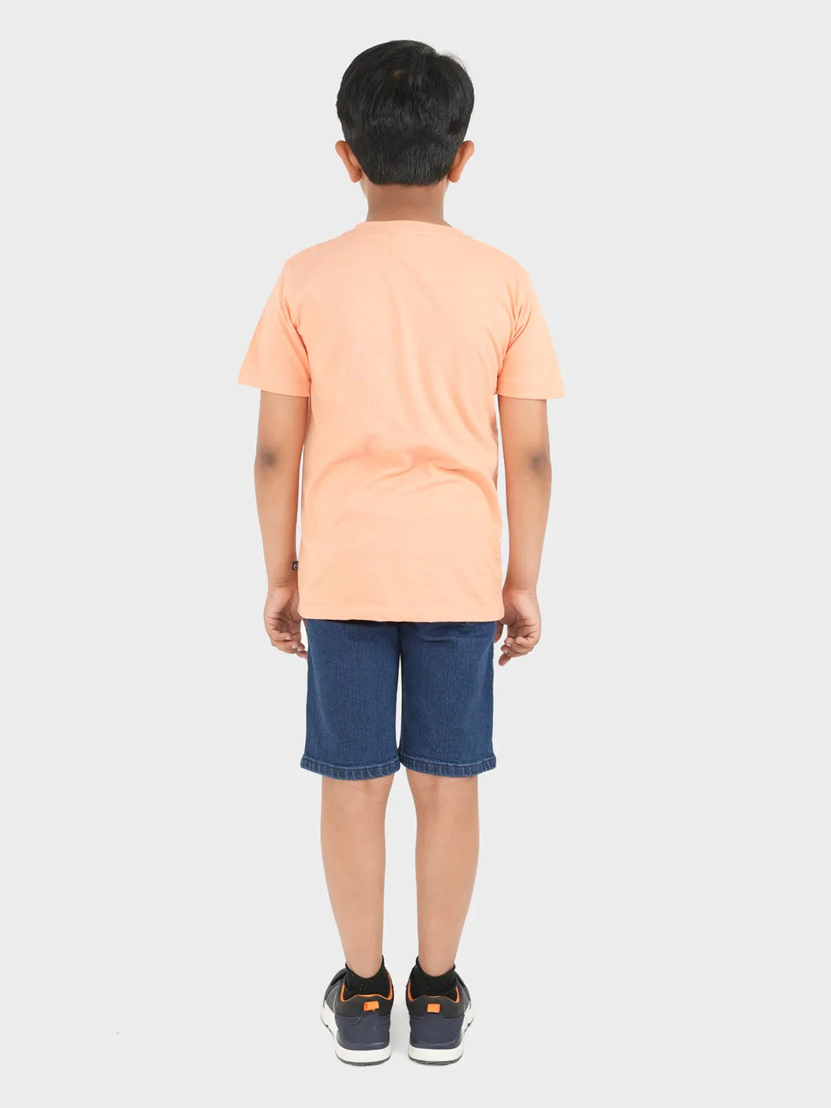 "MAHABA" Kids Casual Summer Crewneck T-Shirt