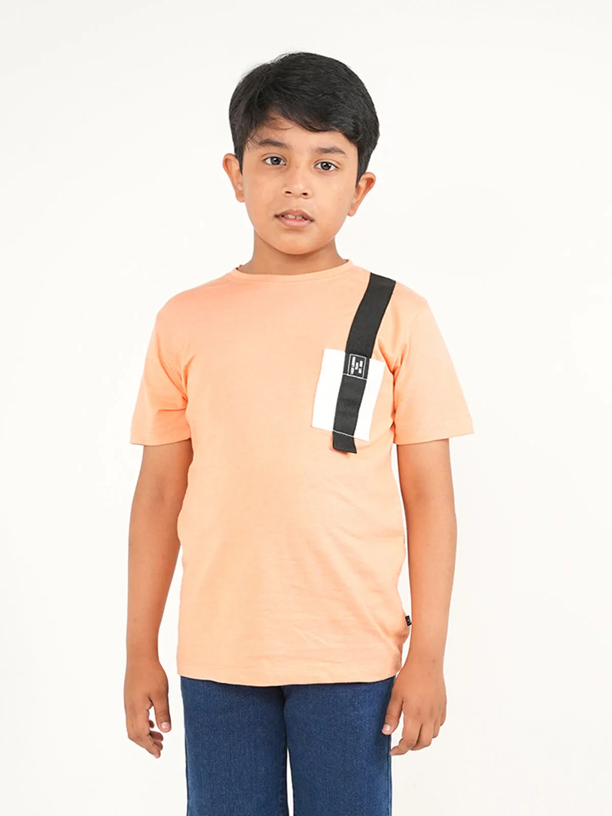 "MAHABA" Kids Casual Summer Crewneck T-Shirt