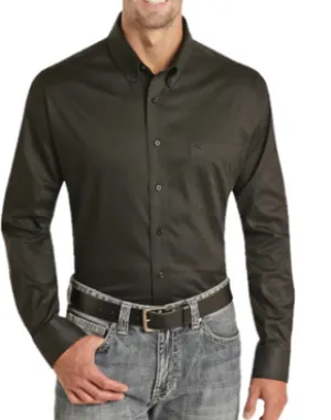 RRMS0DRZ5U- Rock And Roll Denim Button Up- Black