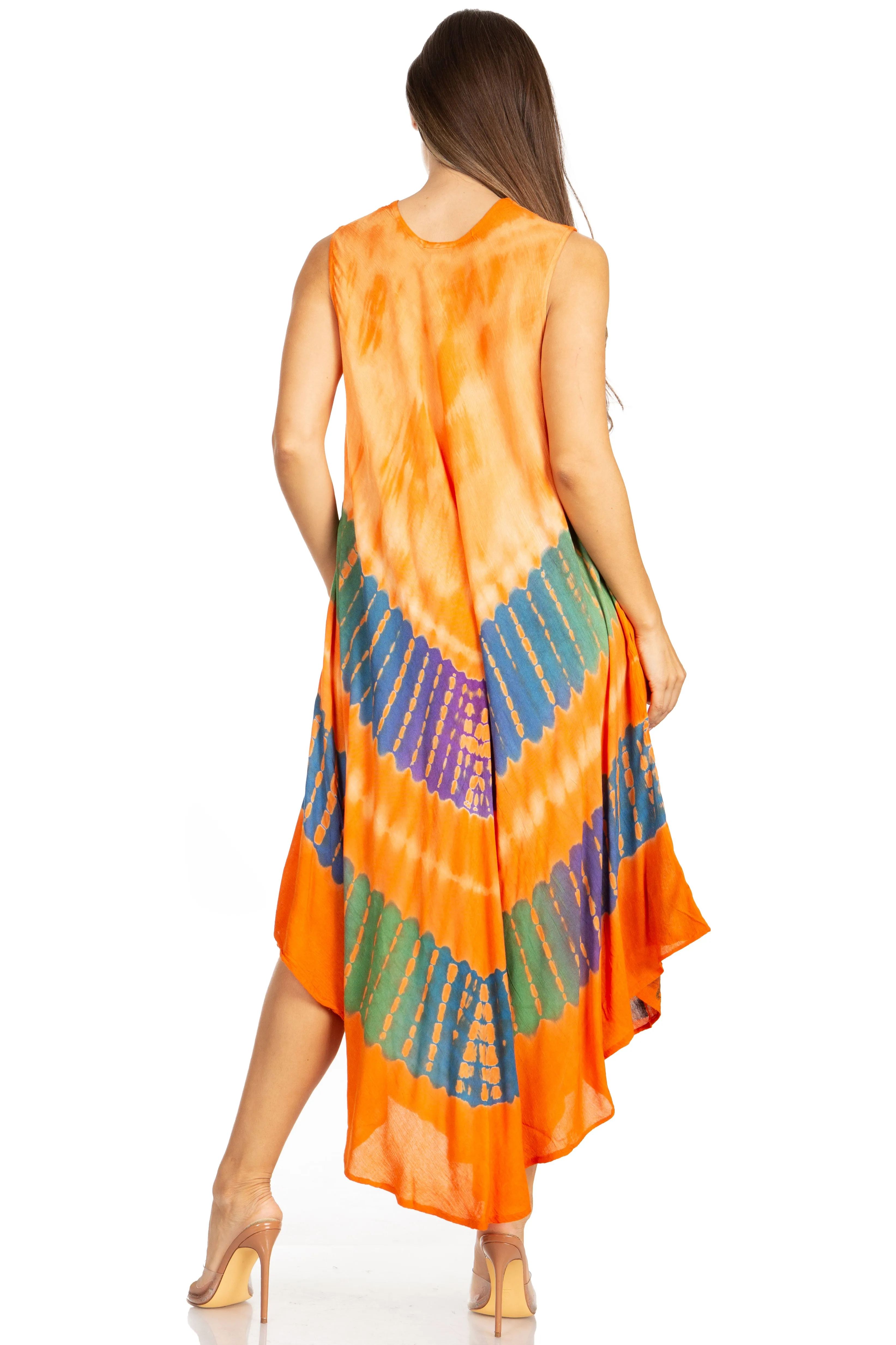 Sakkas Tasanee Caftan Tank Dress / Cover Up
