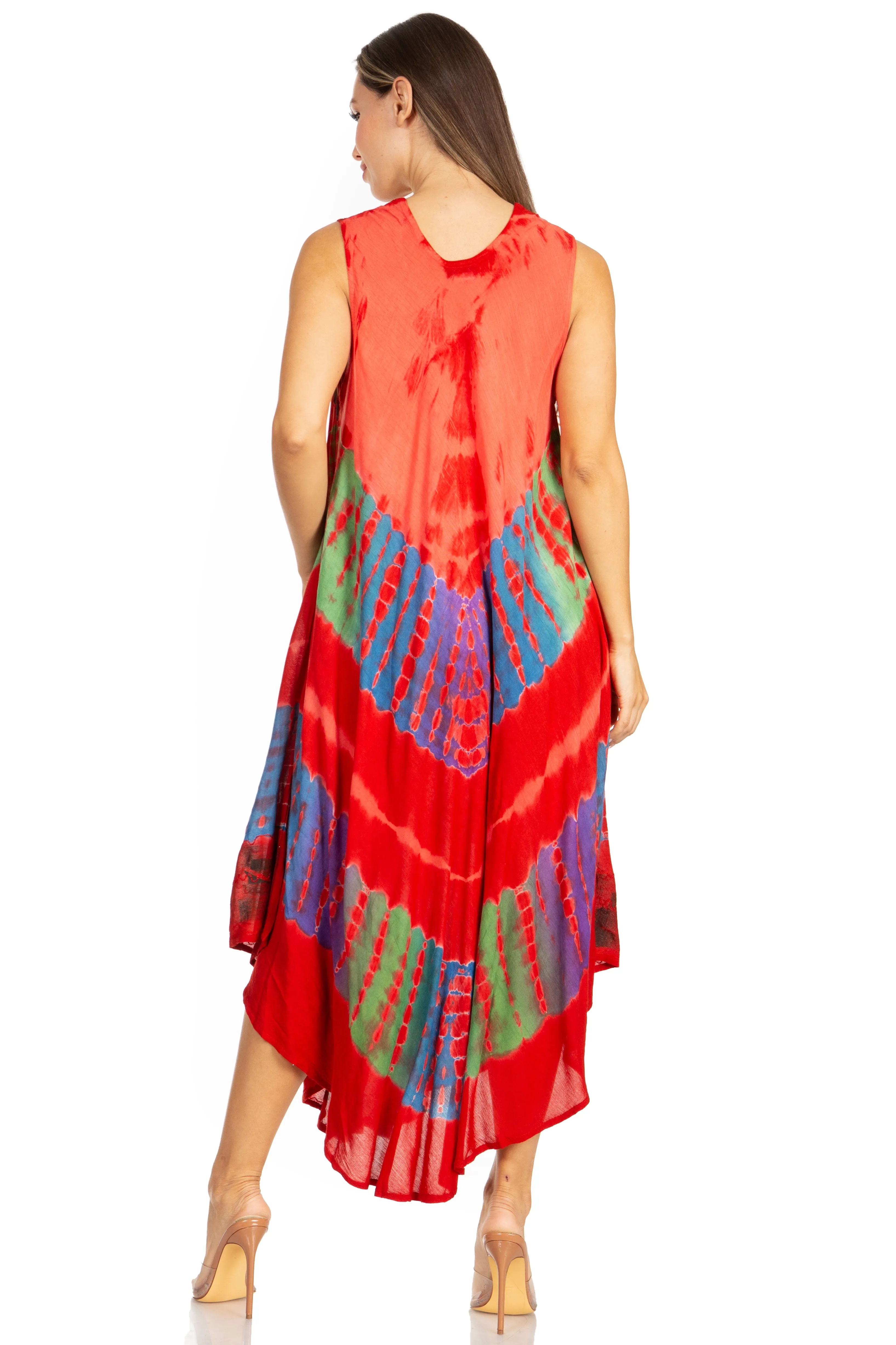Sakkas Tasanee Caftan Tank Dress / Cover Up