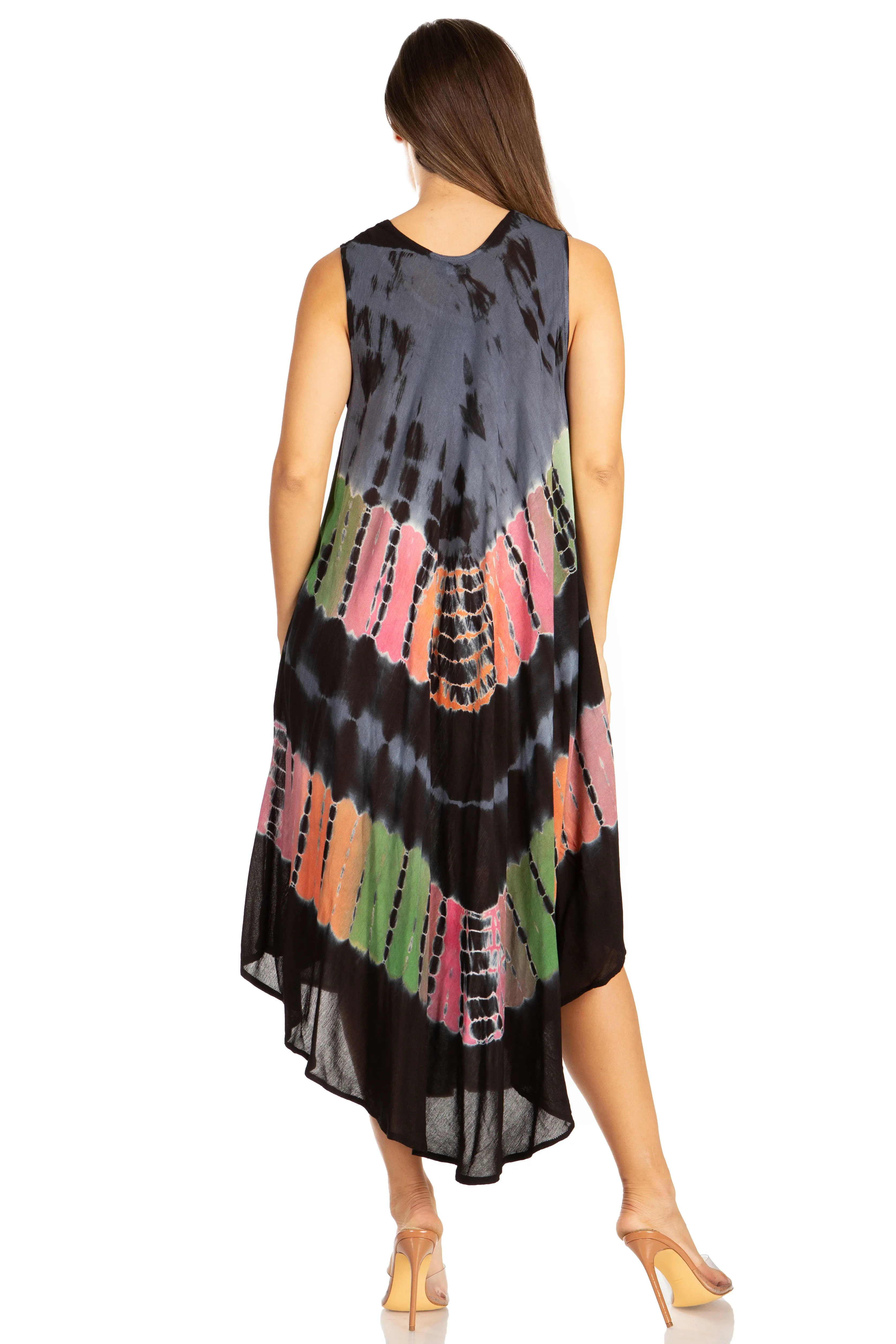 Sakkas Tasanee Caftan Tank Dress / Cover Up