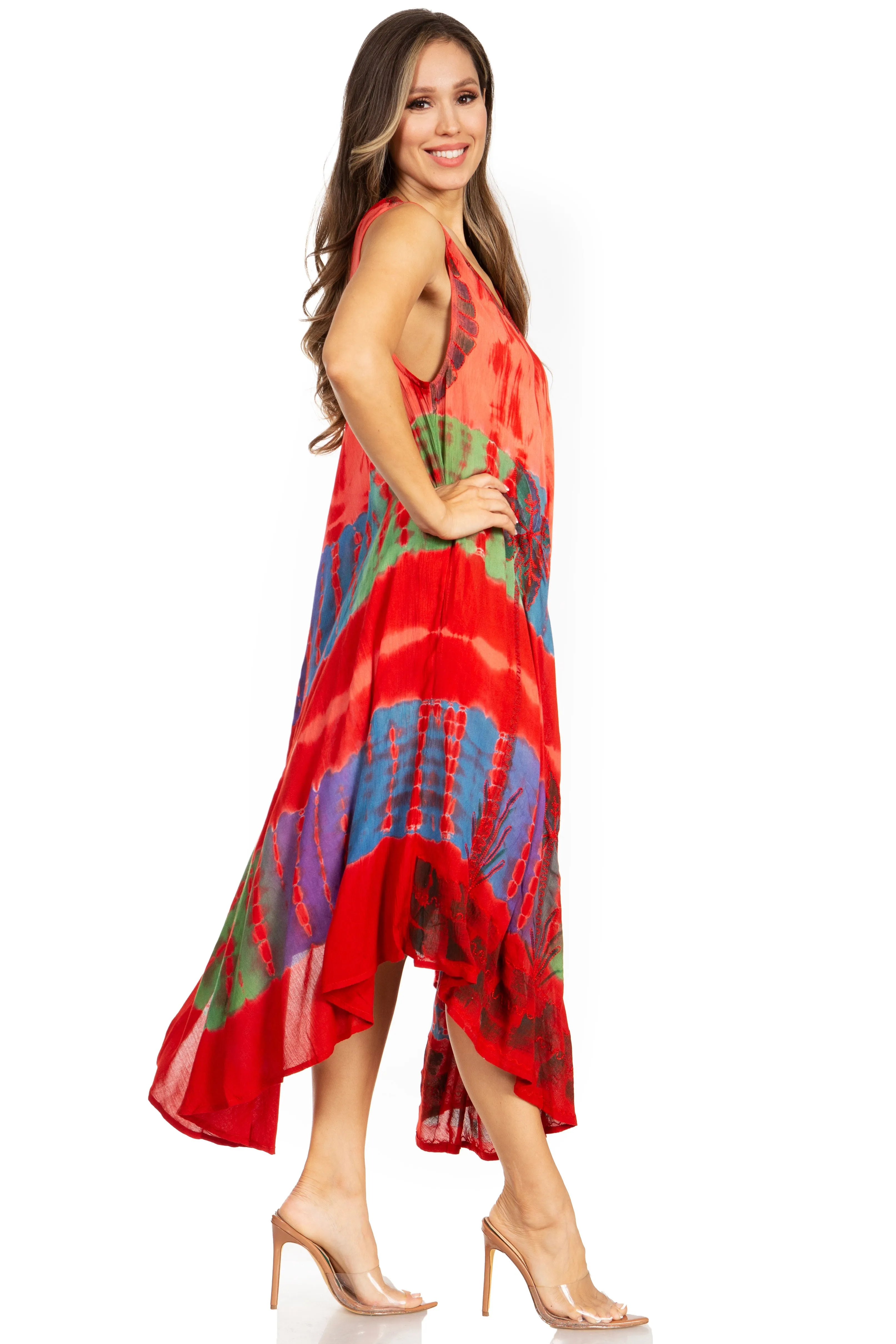 Sakkas Tasanee Caftan Tank Dress / Cover Up