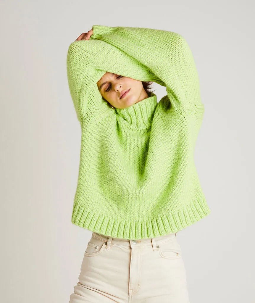 Small World Sweater by Wool and the Gang Using Alpachino Merino