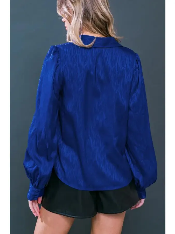 Textured Woven Top